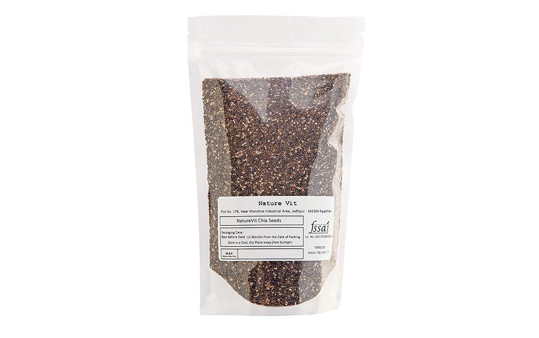 Nature Vit Black Chia Seeds    Pack  900 grams